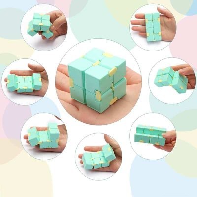 Cube Fidget Toy Infini - Objet Anti Stress - Science Labs
