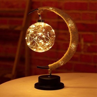 Lampe Croissant de Lune - lampe espace - deco scientifique